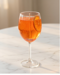 Aperol spritz kaars