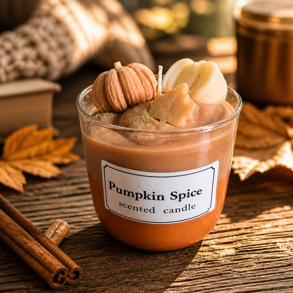 Little pumpkin Spice candle