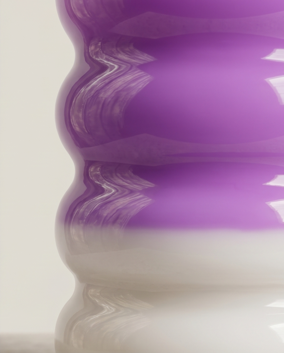 Vanille ube latte