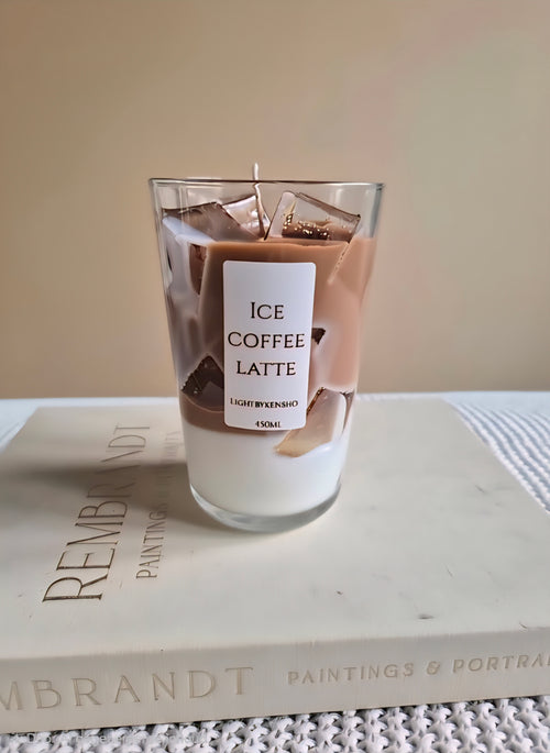 Big ice coffee latte