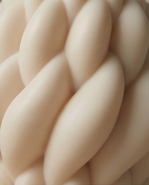 Decoratieve sculptuur kaarsen set