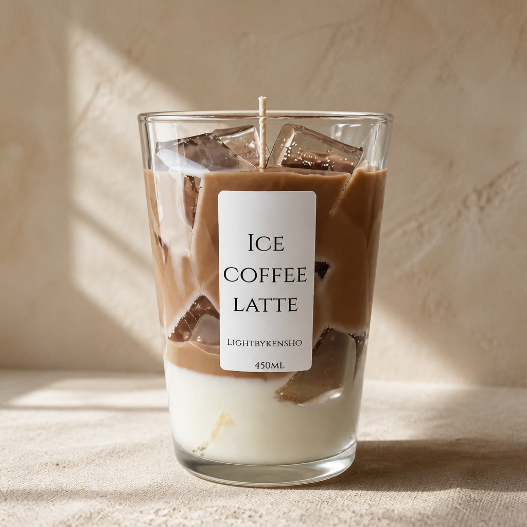 Big ice coffee latte