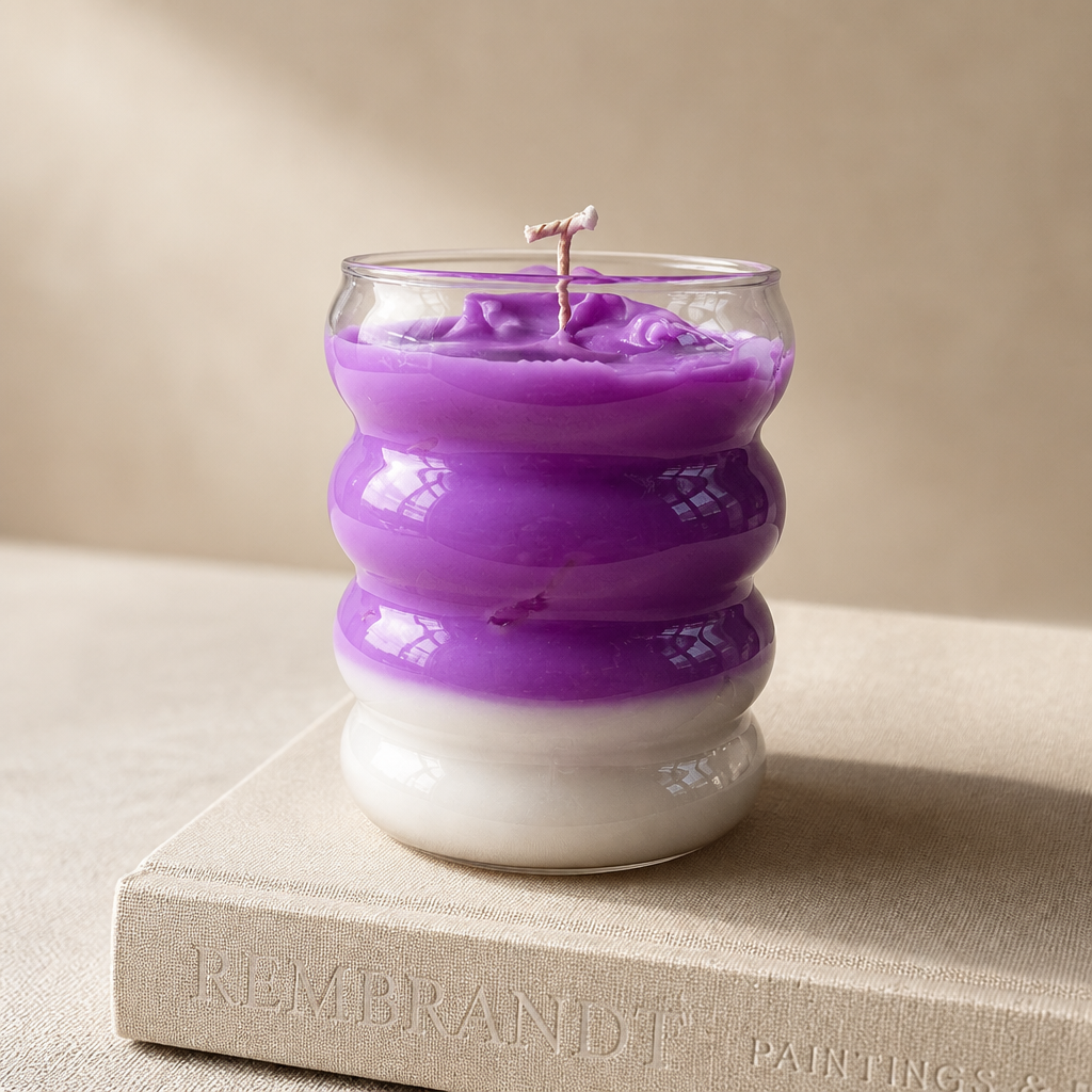 Vanille ube latte